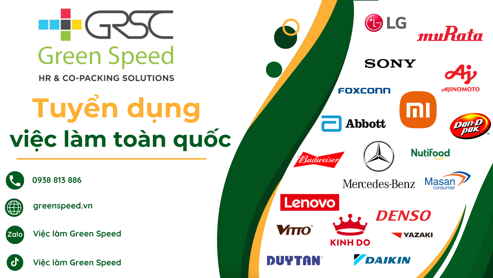 CÔNG TY CỔ PHẦN GREEN SPEED