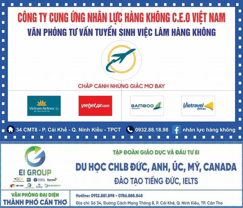 Công ty Cung Ứng Nhân Lực Hàng Không C.E.O Việt Nam