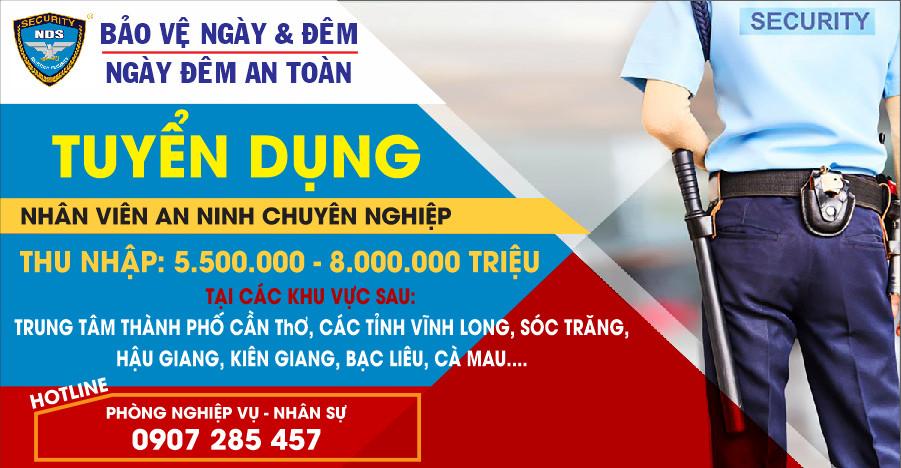 CÔNG TY TNHH DỊCH VỤ BẢO VỆ NGÀY & ĐÊM CẦN THƠ