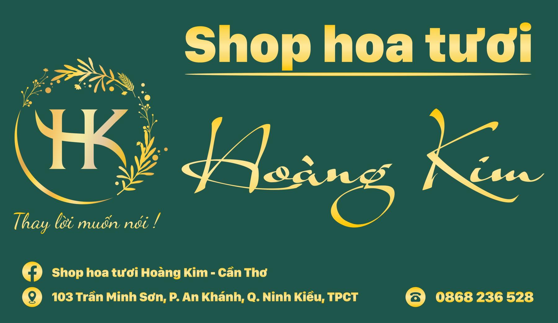 SHOP HOA TƯƠI HOÀNG KIM