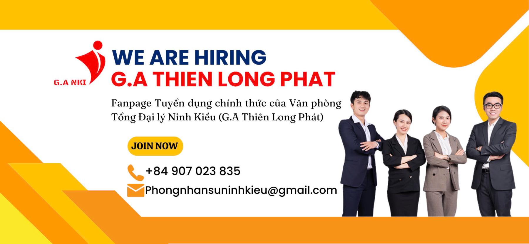 CÔNG TY TNHH G.A THIÊN LONG PHÁT ( VĂN PHÒNG NINH KIỀU 1)