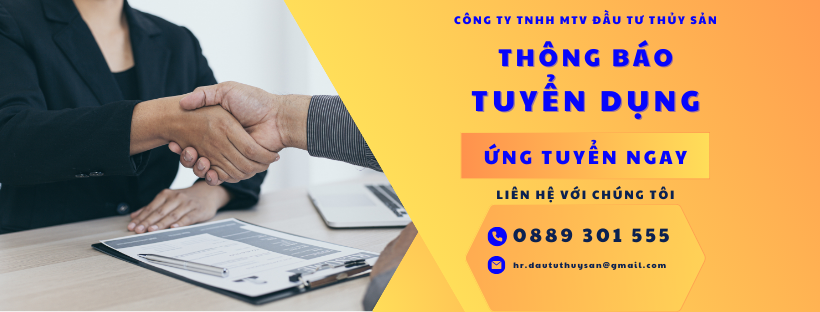 CÔNG TY TNHH MTV ĐẦU TƯ THUỶ SẢN