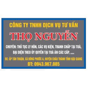 CÔNG TY TNHH DỊCH VỤ TƯ VẤN THỌ NGUYỄN