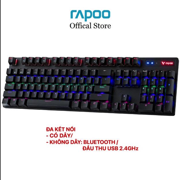 Bàn phím cơ gaming Rapoo V500 Pro Multi-mode wireless RGB